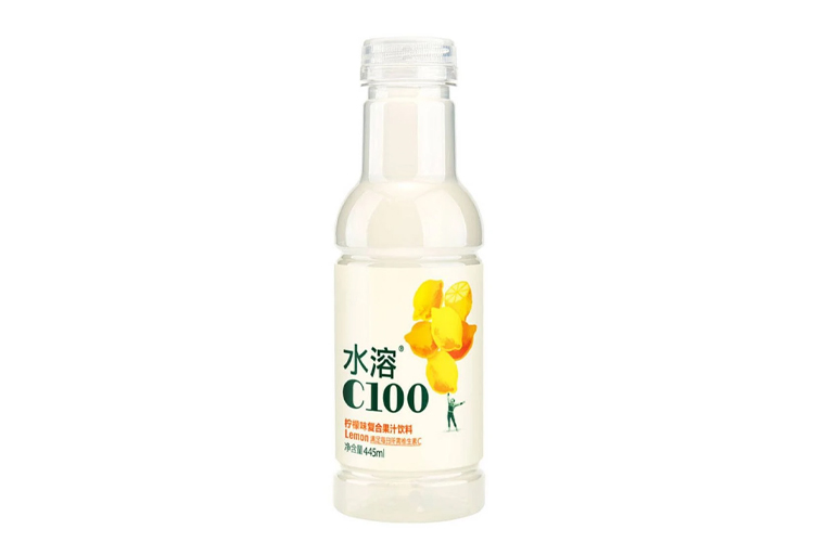 农夫山泉水溶C100柠檬 445ML